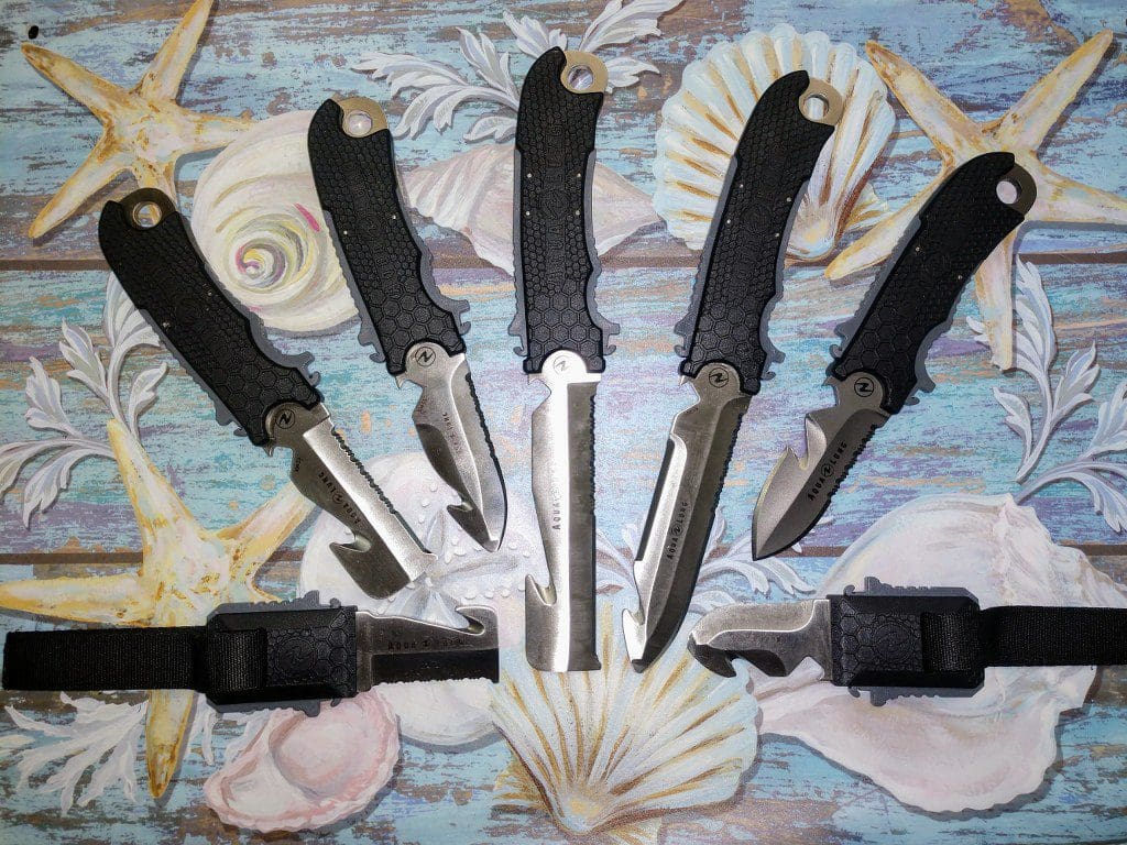 Aqua Lung 2018 Dive Knife Collection Dive Knives